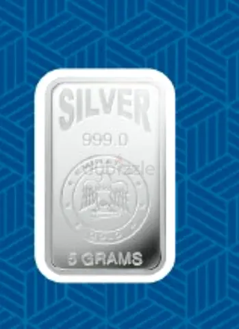 5g silver bar 24k