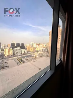 1 Bedroom Apartment in Al Nuaimiya One Tower | Balcony + Parking + Open View | Fully Furnished &amp;