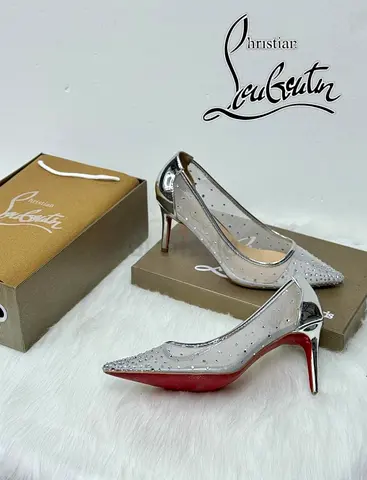 Christian Louboutin Follies Strass pumps. Ladies hills