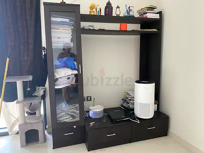 Functional Entertainment Center with Ample Storage