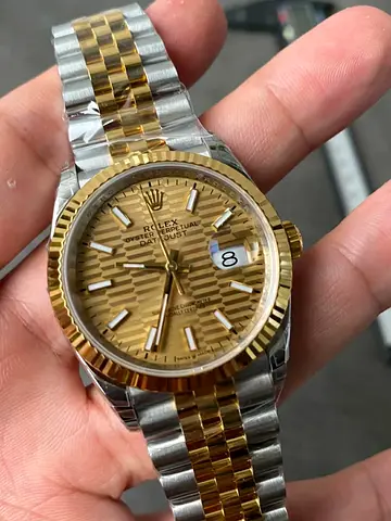 Rolex DateJust Motif Gold 1:1