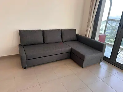 L shape sofa bed with storage