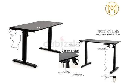 Height adjustable table
