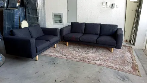 IKEA Norseborg sofa set 2+3 dark gray