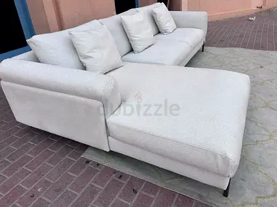 Looks great Condition The Loʻoʻm Collection L shape sofa beige