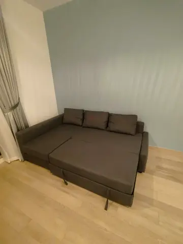 IKEA L Shape Sofa cum bed with big storage and you can fix the storage left or right anyside