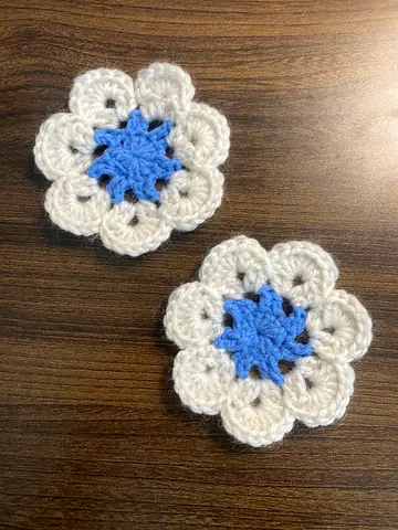 Handcrafted Crochet Flower coaters