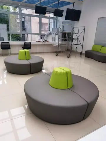 Custom made round sofa