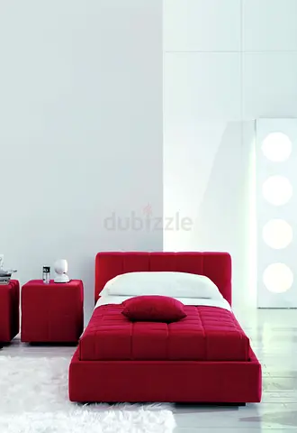 Brand New double bed premium fabric coated dilvery available