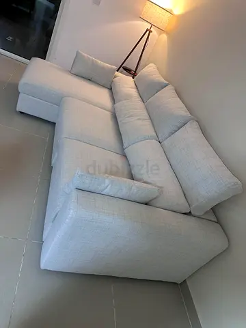 Perfect Condition Ikea Eskelstuna Sofa Bed with Storage beige