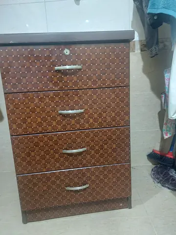 Stylish Brown 4-Drawer Chest of Drawers