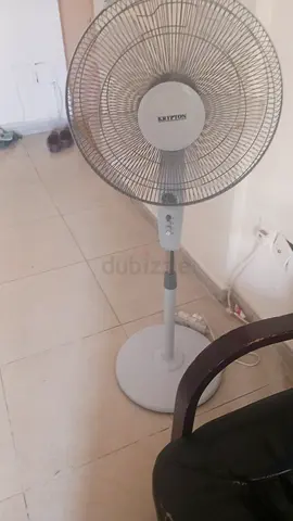 A stand fan