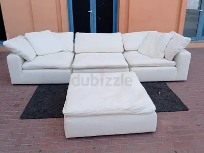 Top Quality Premium Quality Marina Home Four pieces Modular Sofa with footstool