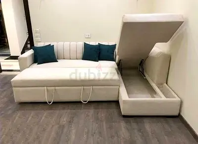 Comfortable and Modern Sofa with Storage