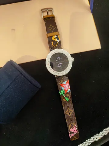 Louis Vuitton - Tambour Horizon 42 Smart watch - Monogram/White  box