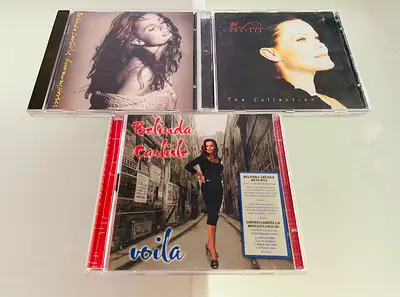 3 Belinda Carlisle Music CDs