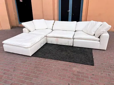 Selling 4___ pieces Modular Marina Home Sofa with footstool