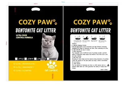 Cozy Paw Bentonite Cat Litter - Ultra Odor Control Formula