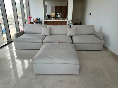 Marina Home three seater sofa with ottoman