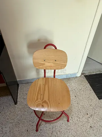 Unique Wooden and Metal Chair for Sale