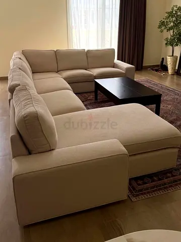 Great Condition Ikea Kivik U Shape Sofa Beige