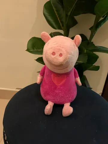 Peppa pig piggy bank.