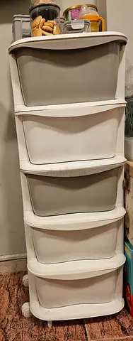 Multi-Functional Storage Unit with Wheels