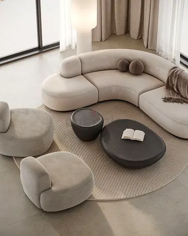 Modern and Cozy Living Room Set - Perfect for Any Space