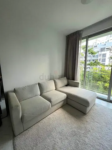 Ikea vimle L shape sofa Beige with storage