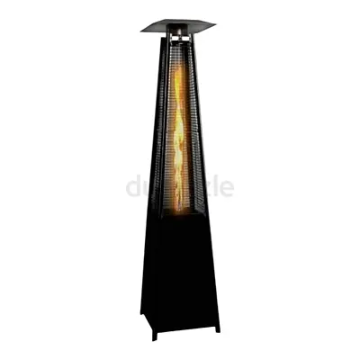 zMartEx Outdoor Propane Patio Heater, 13KW Pyramid Flame Design, Auto Shut Off with Wheels, for Gard
