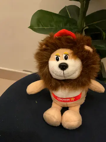 Cute Plush Lion Toy for Babies
