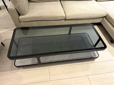 Modern Glass Top Coffee Table