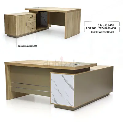L shape manager table