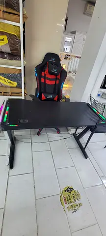 Gaming Desk with Ergonomic Chair for Sale