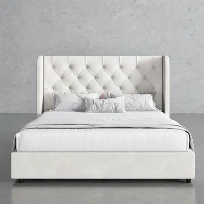 Queen Size Upholstery Bed  FREE Medical Mattress! 160x200 + Delivery!