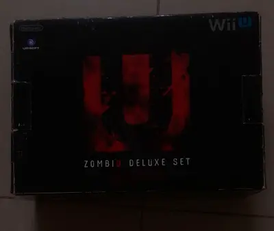 Nintendo Wii U ZombiU Deluxe Set in Great Condition