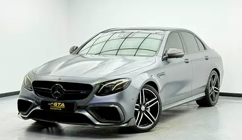 2019 Mercedes Benz E63 AMG, Warranty, Fully Loaded, Excellent Condition, Korean