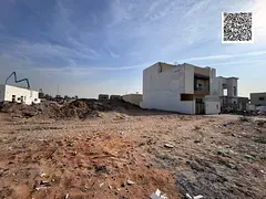 Two townhouse plots for sale in Ajman, Al Zahia Gardens area. Residential villas only. Building perm