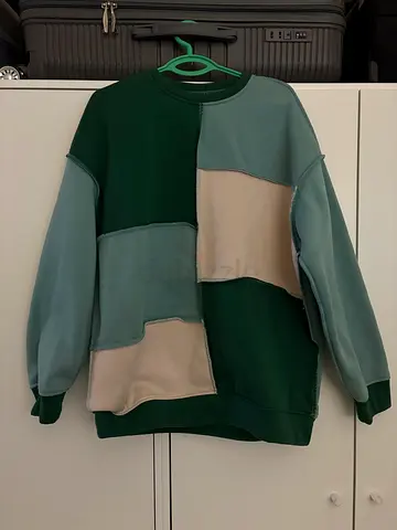 Stylish Color-Block Sweatshirt for Sale
