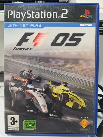 PlayStation 2 F1 2005 Game - Exciting Racing Action