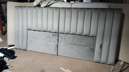 Elegant Upholstered Bed Headboard for Sale