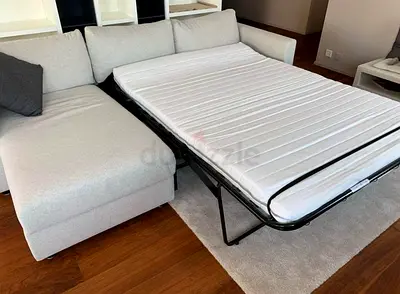 Comfortable L-Shaped Ikea vimle Sofa bed with mattress for Sale