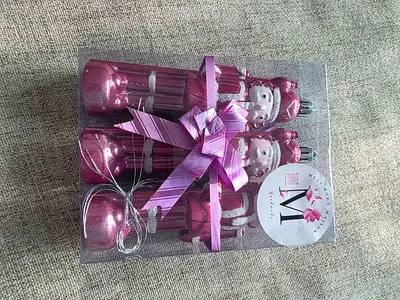 Set of Colorful Nutcracker Dolls for Holiday Decor
