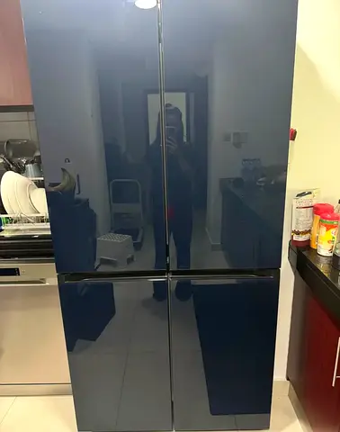 Samsung French Door Refrigerator Bespoke Design Triple Cooling Model ‎RF85A9111AP/AE