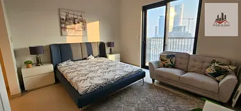 Sharjah -mariam island- studio apartment , kitchen, and bathroom