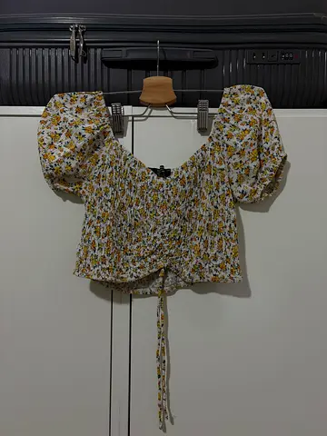 Charming Floral Print Blouse for Sale