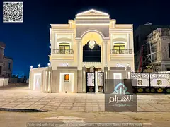 For sale in a corner unit in Al Helio 2, Ajman - 5 master bedrooms, living room, majlis, and maid