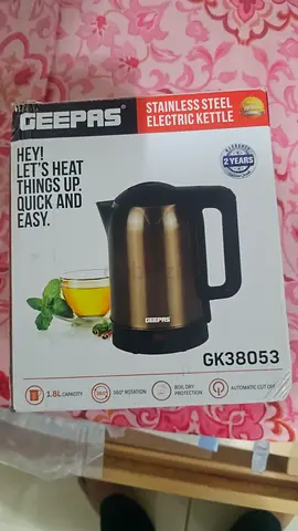 Geepas Stainless Steel Electric Kettle - Model GK38053
