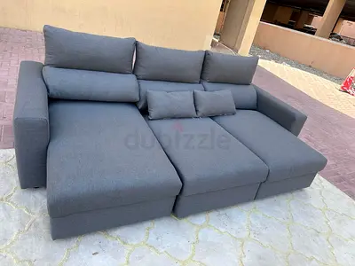 Ikea eskilstuna L shape sofa bed