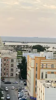 Largest studio apartment in Al Qulay'ah, spacious, open view, clean building, for families only,